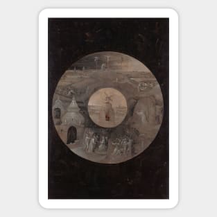 Scenes from the Passion of Christ - Hieronymus Bosch Sticker